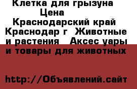 Клетка для грызуна › Цена ­ 450 - Краснодарский край, Краснодар г. Животные и растения » Аксесcуары и товары для животных   